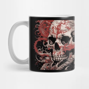 colorful skull Mug